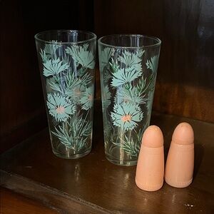 2 vintage Taylor Smith Ever Yours Tumblers